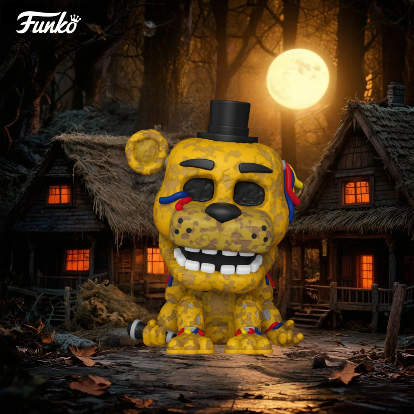 

ПОП! Фигурки Withered Golden Freddy 1033, FUNKO Five Nights at Freddy's, 3,9 дюйма, виниловая фигурка, Коллекционная ограниченная серия, игрушка в подарок