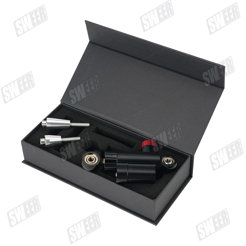 AliExpress SWEER Motorcycle Front Steering Mini Damper Universal For Motorbike Sctooter Dirt Bike CNC Short Adjustable Steering Stabilize Damper