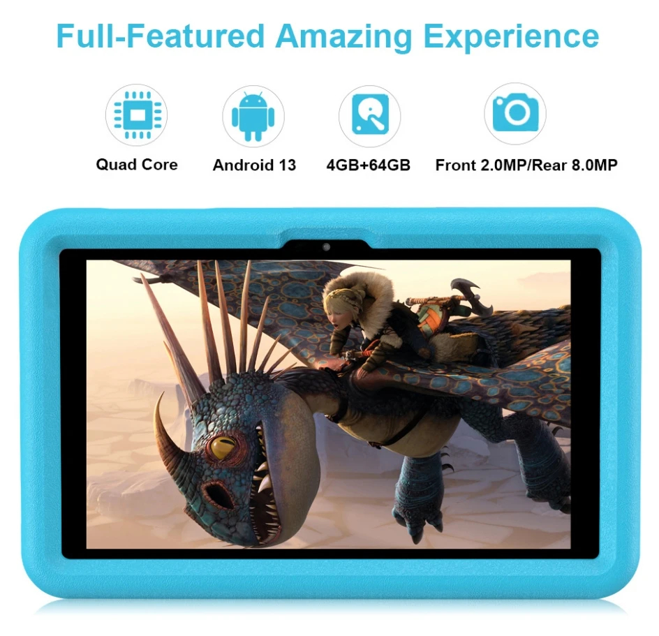 

New 4G+64G Android 8-Inch Children's Tablet Quad Core B8W Kids Tablet Pc Multifunctional Learning Tablet Shipped Within 48 Hours