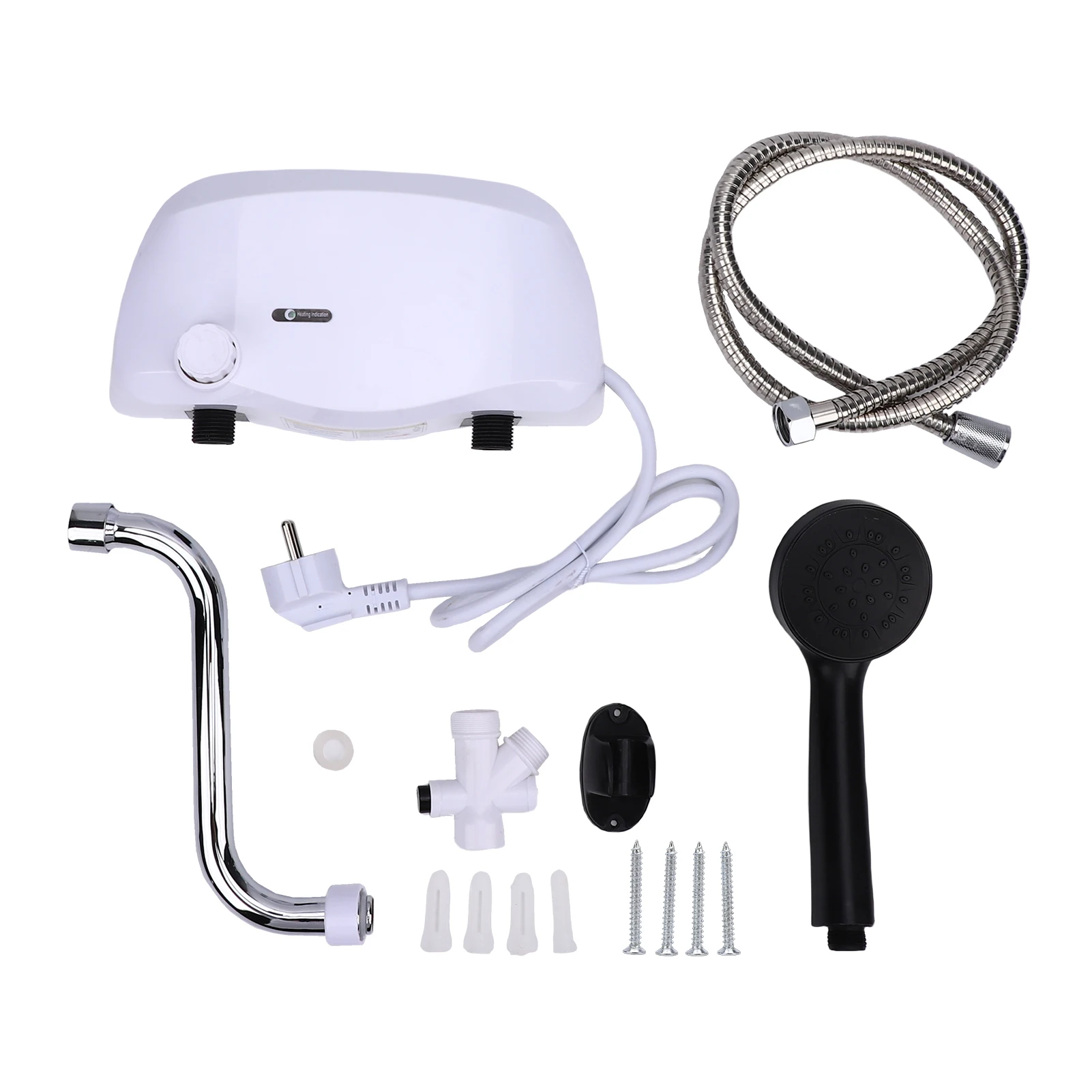 

Мгновенный электрический водонагреватель, быстрый нагрев, 3-секундная горячая вода под раковиной, безрезервуарный водонагреватель для кухни, ванной комнаты