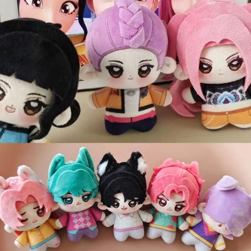 Pluszak Kpop Demon Hunters Zoey, 10 cm, zawieszka do plecaka, breloczek, prezent urodzinowy, kawaii