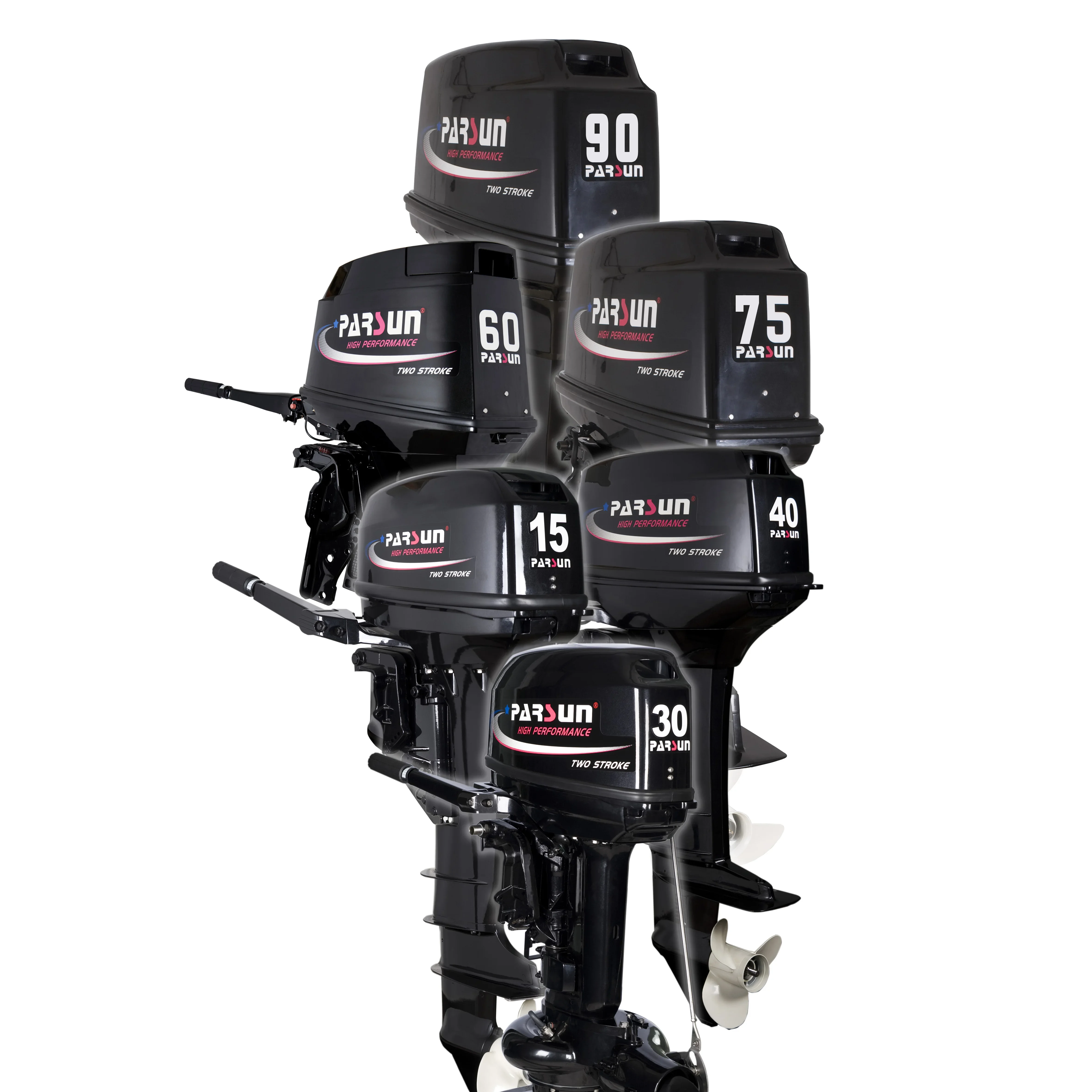 2hp - 90hp 2 Stroke Outboard Motor Compatible For Outboard