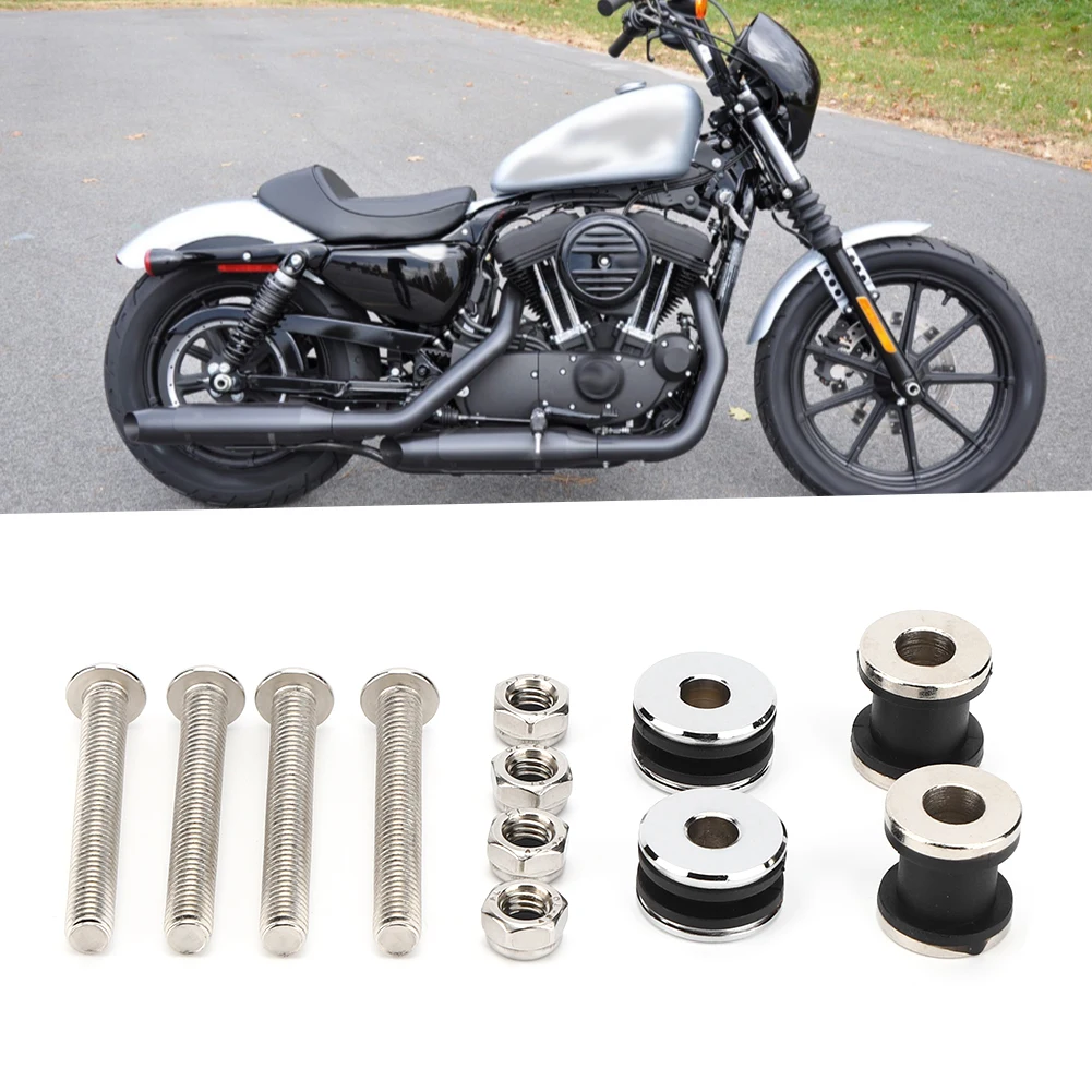 Motorcycle Quick Release Screw Accessories Removable Backrest Docking Hardware Installation Bolt Screw Kit For Harley Touring