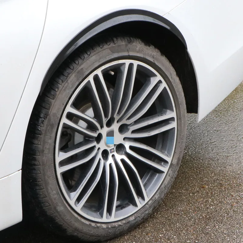 عالمي واقي مضيئة لعجلة السيارة ، زخارف مقوسة ، شفاه ، أسود ، حواجب