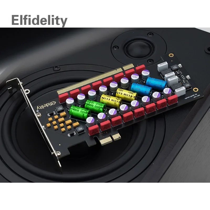 Cartão de filtro de energia de alta fidelidade pci/pci-e de alta fidelidade computador de áudio de alta fidelidade