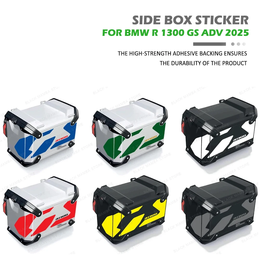 

For BMW R 1300 GS Adventure R1300GS ADV 2025 Motorcycle Vario Case Sticker Side Boxes Panniers Luggage Protection Decals