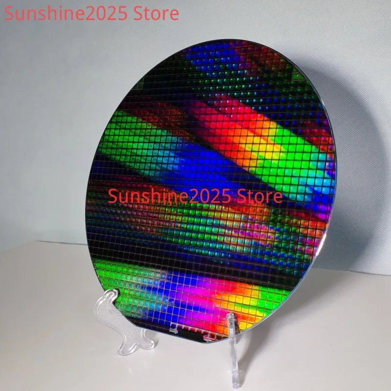 6 8 12 Inch Wafer, Silicon Wafer, Integrated Circuit, CPU Chip, IC, Semiconductor