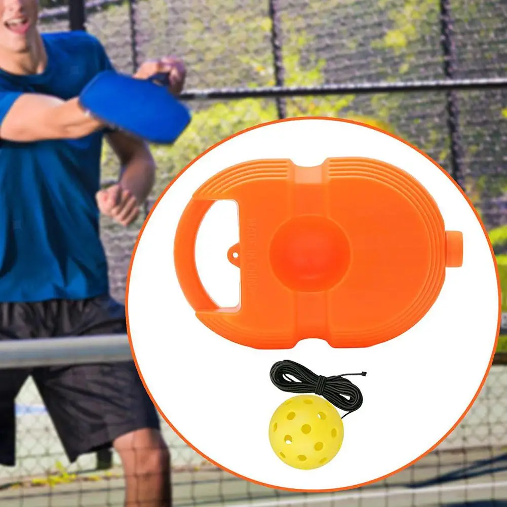 

Тренировочное устройство Pickleball для самостоятельного обучения, мяч для отбоя с лентой, тренировочное оборудование, уличный инструмент Pickleball для помещений Z7V5