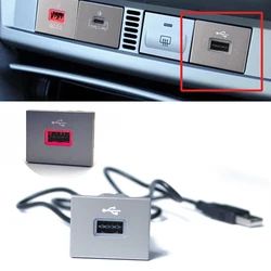 1PC Car USB Input Adapter Audio Radio u-disk flash Socket Interface For Ford Focus 2 Mk2 2009-2011