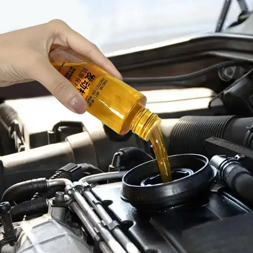 1/2PCS100ml Engine Anti-Wear Protective Agent Noise Car Oil Engine Oi Engine Additive Protection Strong Burning Reduction L D2R5