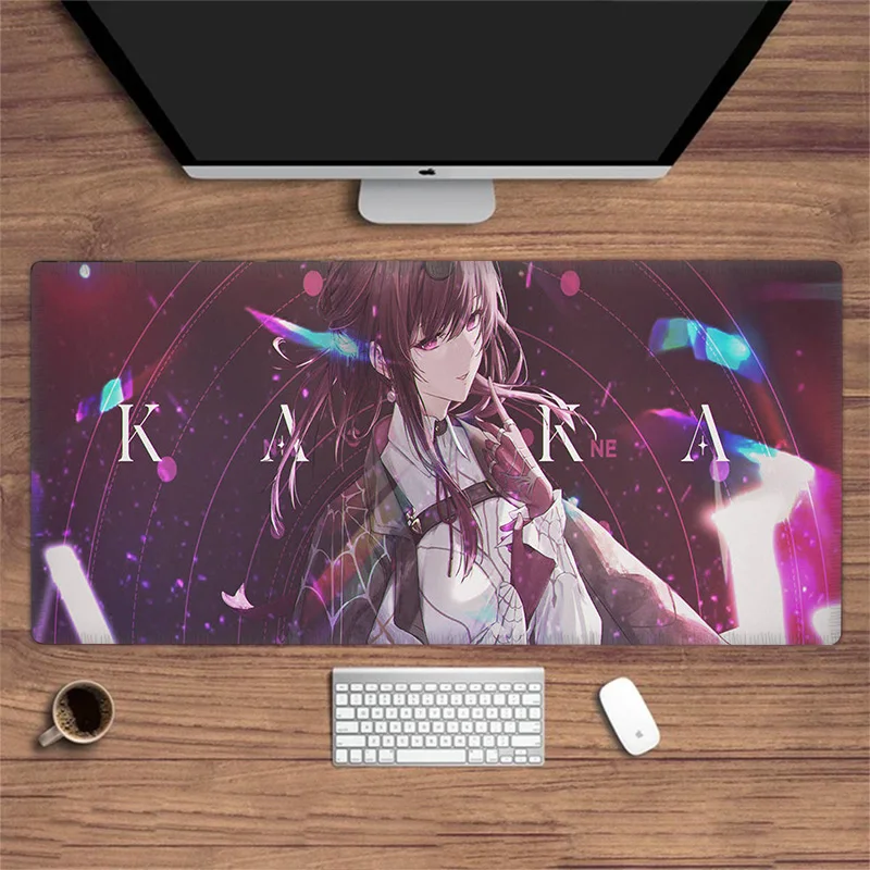 Kafka Anime Honkai Star Rail For Desk Mat, Gamer Playmat , Fantasy Play Mat, Large Mousepad,Cartoon Company Keyboard Mouse Mats