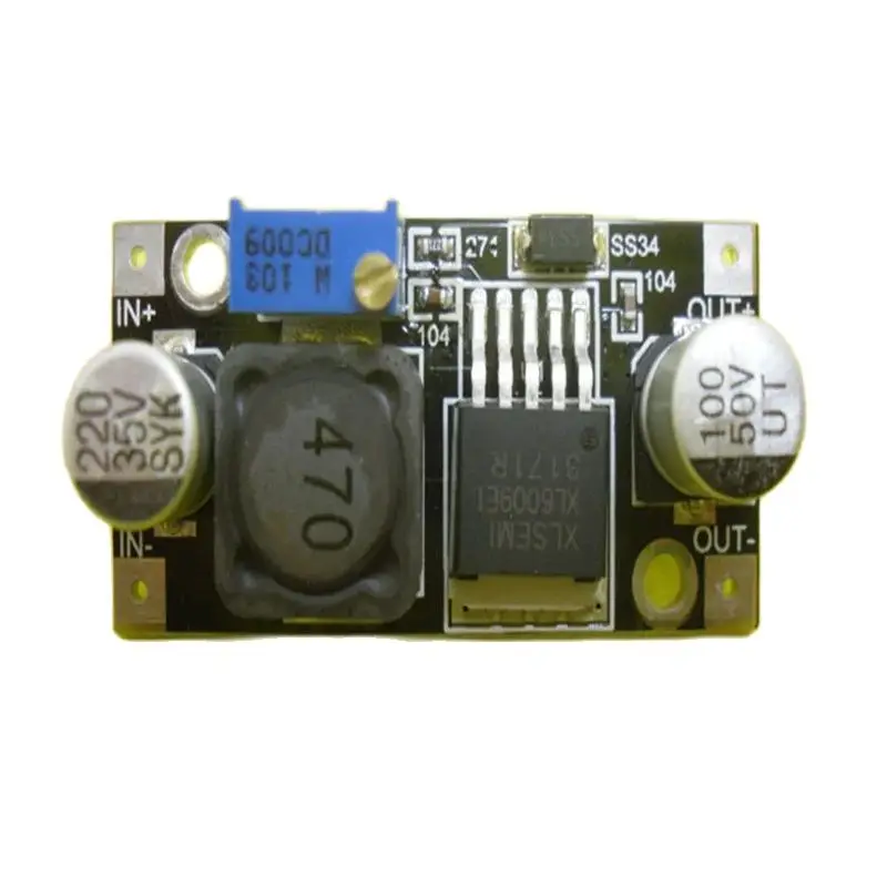 High Quality XL6009 DC-DC Boost Module Outputs Adjustable Regulated Power Supply  4A CCurrent,10pcs