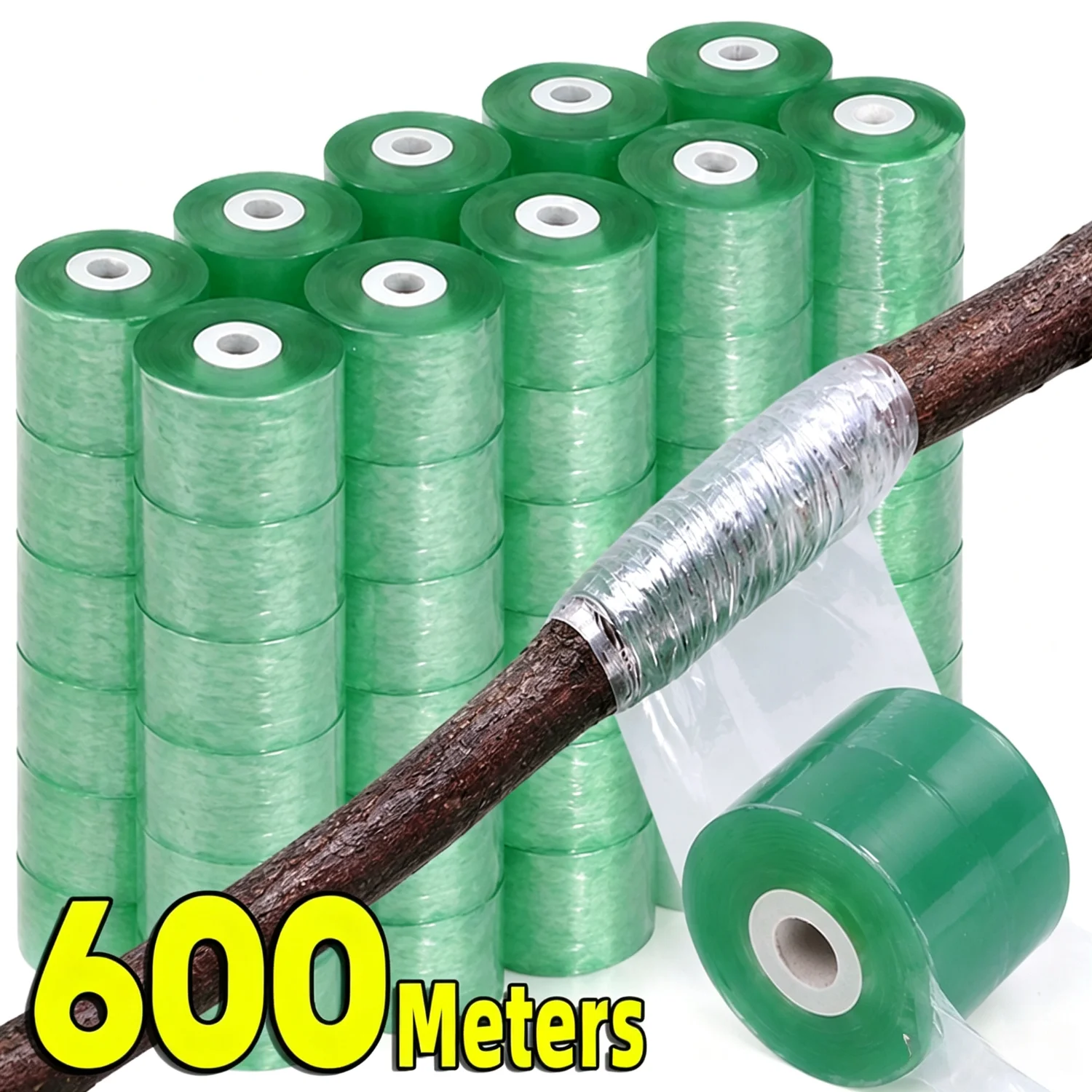 Grafting Film Tape PVC Self-adhesive Stretchable Garden Fruit Tree Plants Tomato Graft Seedlings Vine Protector Wrap Parafilm