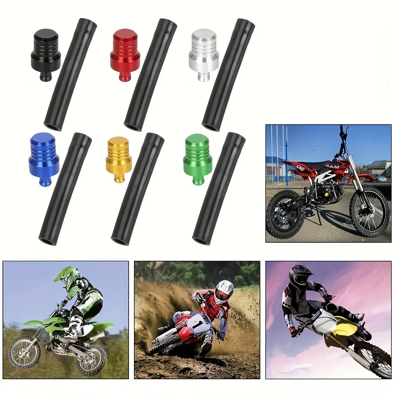 Motorcycle Fuel Cap with Single-Way Vent - Durable Aluminum Alloy, Compatible with Motocross, ATV, Quad, Dirt Bike & Scooter