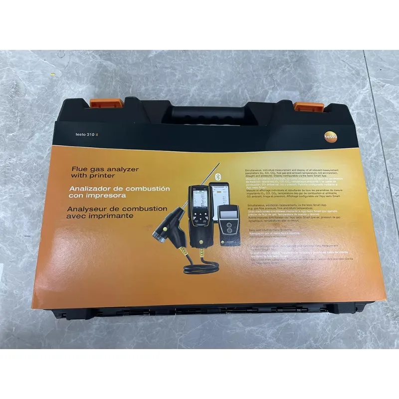 310 II New type Flue gas analyzer with printer 0563 3105