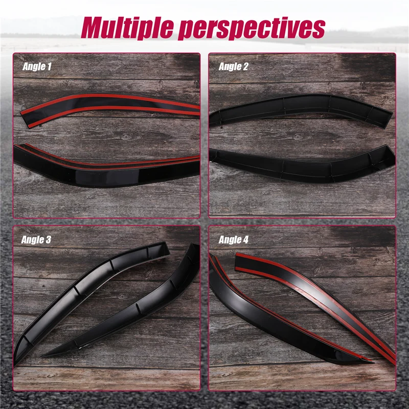 

For Golf 7.5 MK 7.5 2018-2020 Car Front Bumper Lip Shovel Side Surround Spoiler