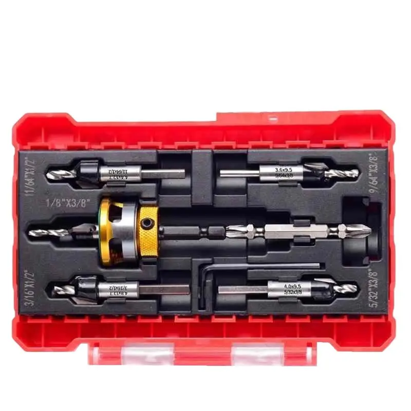 ywdz-countersunk-drill-bit-set-countersunk-drill-bit-with-depth-limiter-hex-shank-countersunk-woodworking-drill-bit-set