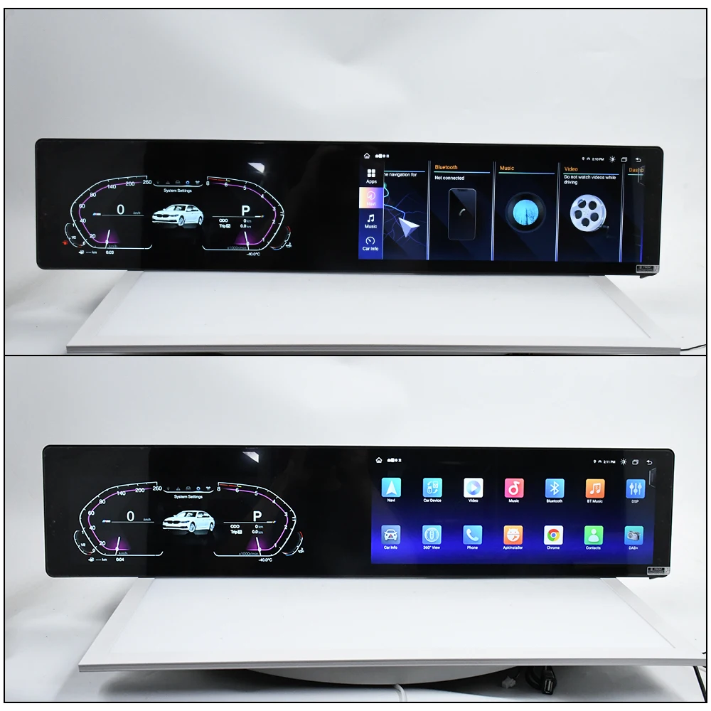 

12.3 Car Accessories Radio For BMW 5 Series F10 F11 2010-2017 Android GPS Navigation Multimedia Stereo Receiver Head Unit