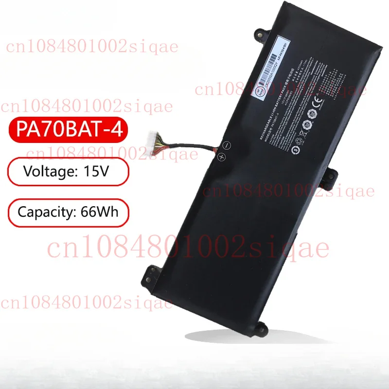 

PA70BAT-4 аккумулятор для ноутбука Hasee Erazer G97E G99E X7855 X7857 X7859 CBA7S04 PA70HS PA71HS PA71HP6 PA70HS-G XMG Pro 17 MD60823