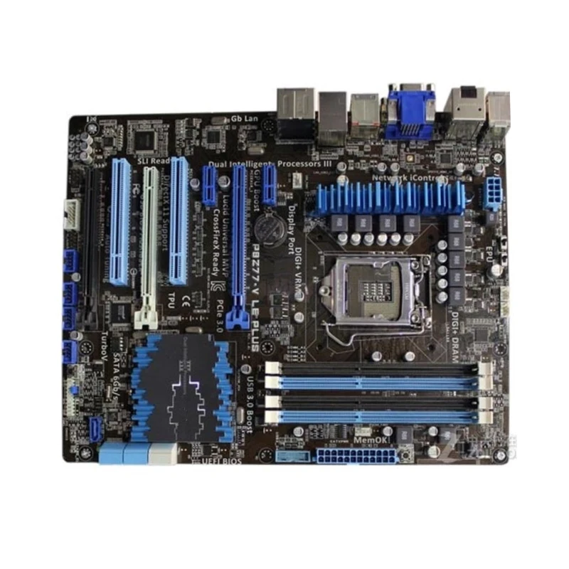 Intel Z77 P8Z77-V LE PLUS motherboard Used original LGA1155 LGA 1155 DDR3 32GB USB2.0 USB3.0 SATA3 Desktop Mainboard