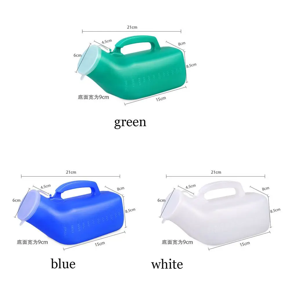 1200ml Portable Travel Urine Pee Handle Car Urinal Storage For Men Urinary Bottle Mobile Toilet