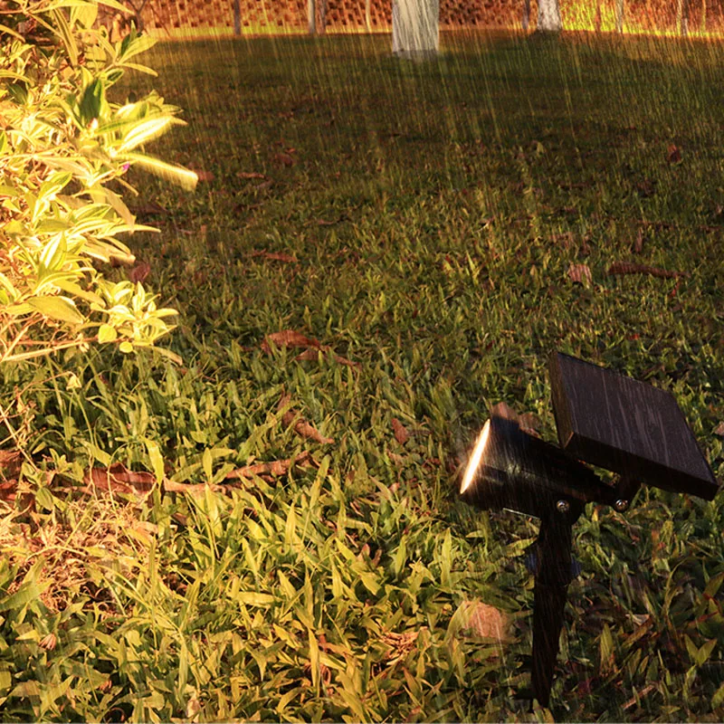 Imagem -06 - Outdoor Led Solar Light Lâmpada de Gramado Ajustável Ip65 Impermeável Parede Paisagem Jardim Árvore Pathway Spotlight 2.5m w 10w