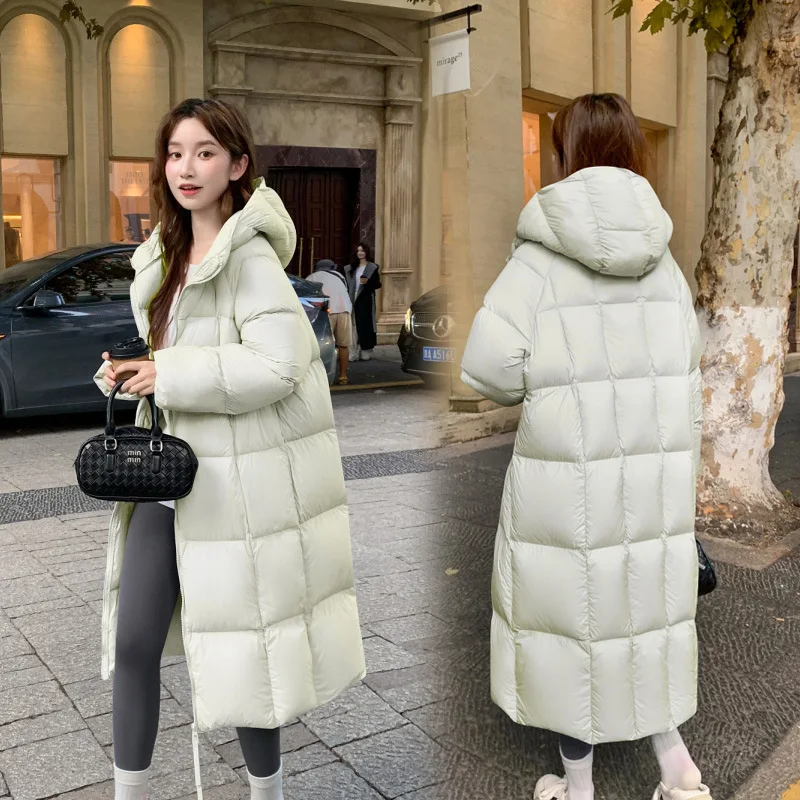 Winter Women's Cold Coat Parkas Quilted Super Hot Coats Hooded Long Cotton Padded Jacket Jackets Womens Winter Clothing Trendy