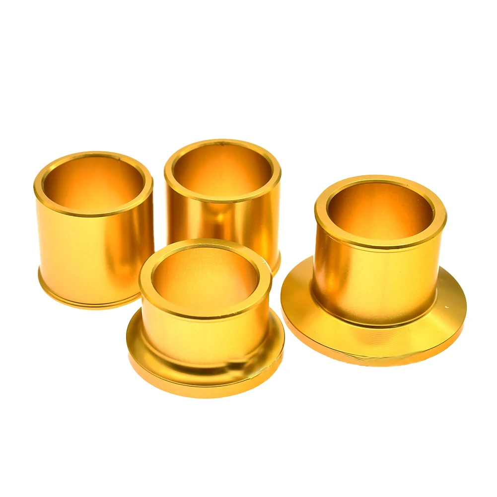 먼지 자전거 허브 스페이서 2 전면 스페이서 2 후면 스페이서 알루미늄 합금 쉬운 설치 CNC 알루미늄 허브 스페이서