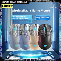 AULA SC525 Gaming Mouse Wireless Dual-Mode Bluetooth 2.4G Esports Game Special Mouse Low Delay Office Gamer Pc Gaming,White