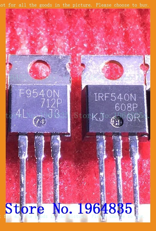 

2pcs/lot=a pair IRF540 IRF9540 IRF540N IRF9540N IR