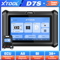 XTOOL D7S ECU Coding All System Diagnostic Scanner Bi-Directional 36 Resets OBD2 Key Programming Tool CAN FD DoIP Upgraded of D7