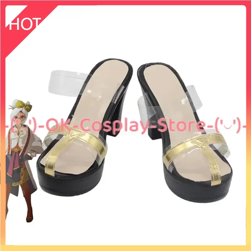 Purah Cosplay Shoes PU Leather Shoes Halloween Party Boots Cosplay Prop Custom Made