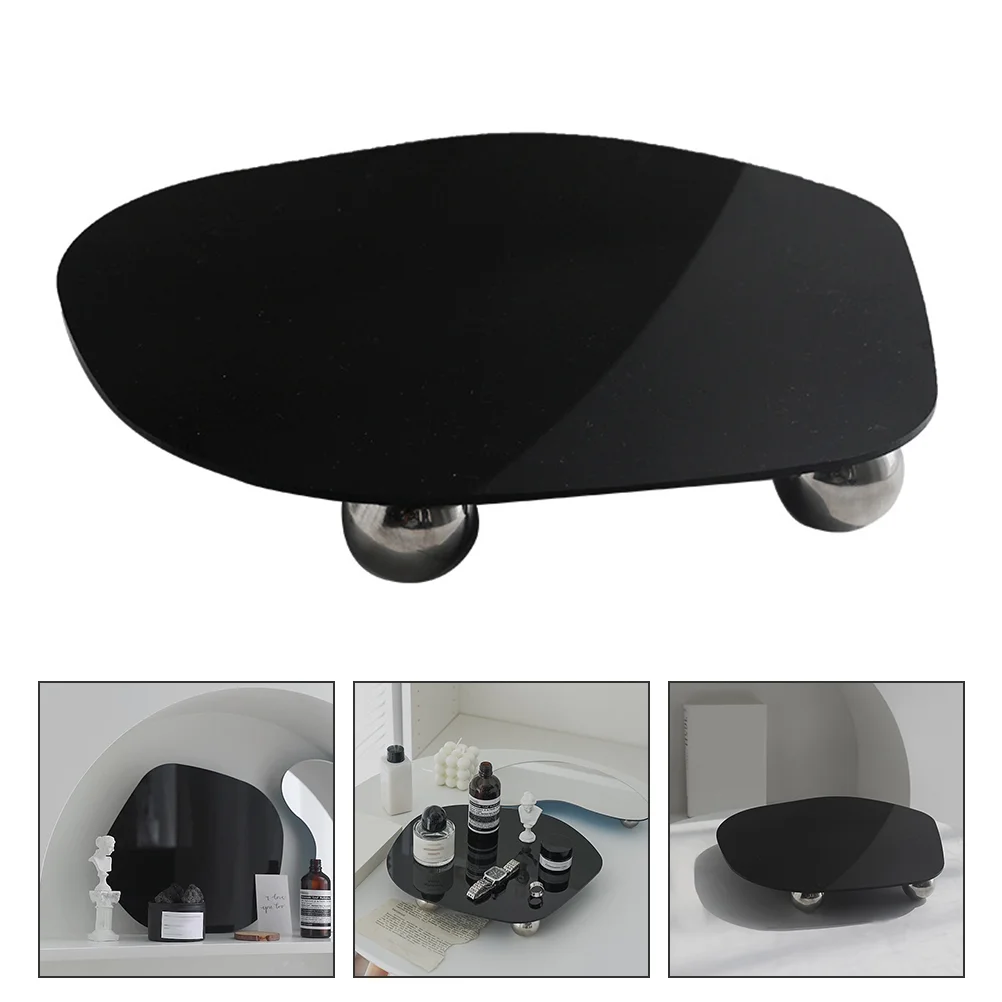 

Acrylic Tray Reflective Display Toilet Photography Aromatherapy Tables Props for