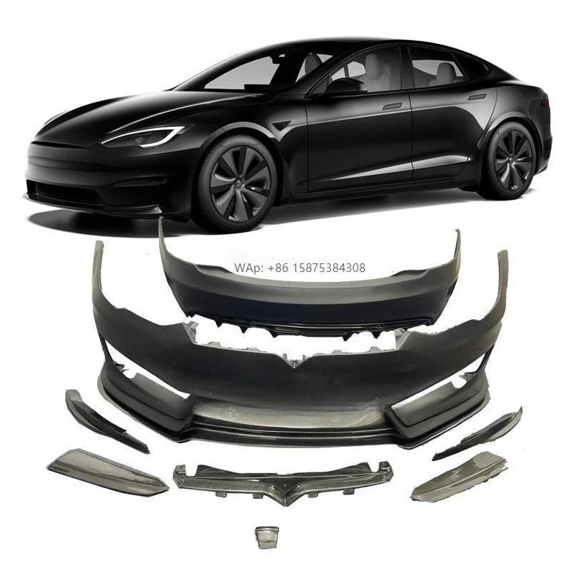 

For Tsla Models New Upgrade Modification Resin Body Kit Bumper Bodykit