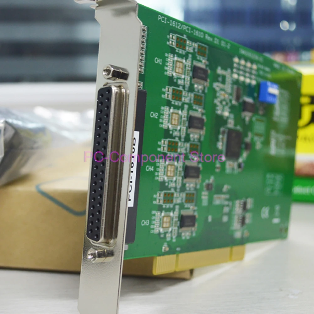 Stable Performance PCI-1610B New For Advantech 4-Port RS232 With DB9 Cable Isolation Communication Card Capture Card
