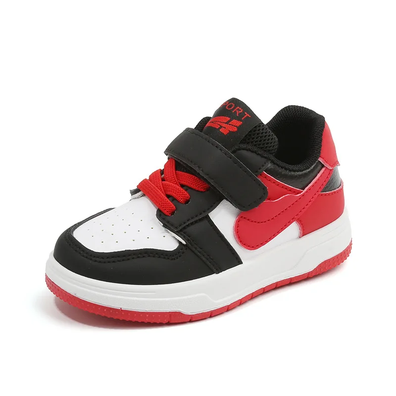 Kindersneaker2024Frühling und Herbst neue Jungen lässige Turnschuhe leichte Mädchen weiße Schuhe weiche Sohlen Schuhe für Baby singen