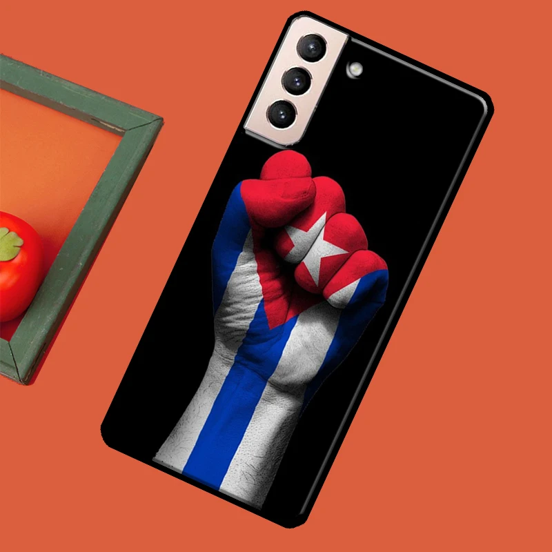 Cuba Flag Phone Case For Samsung Galaxy S23 S20 FE S21 Ultra Note 10 S9 S10 Plus Note 20 S22 Ultra Cover