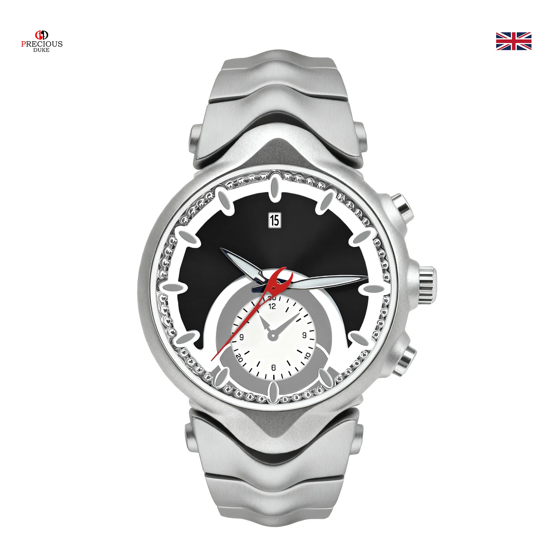 

Новые часы Precious Duke Y2K Alien Original Wind Judge, ретро-стиль, безмеханические, мужские