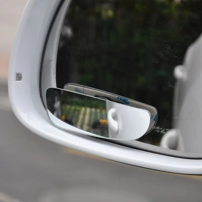 2pcs/Set Auto Car Side 360 Wide Angle Convex Mirror Car Vehicle Blind Spot Dead Zone Small Rearview Mirror