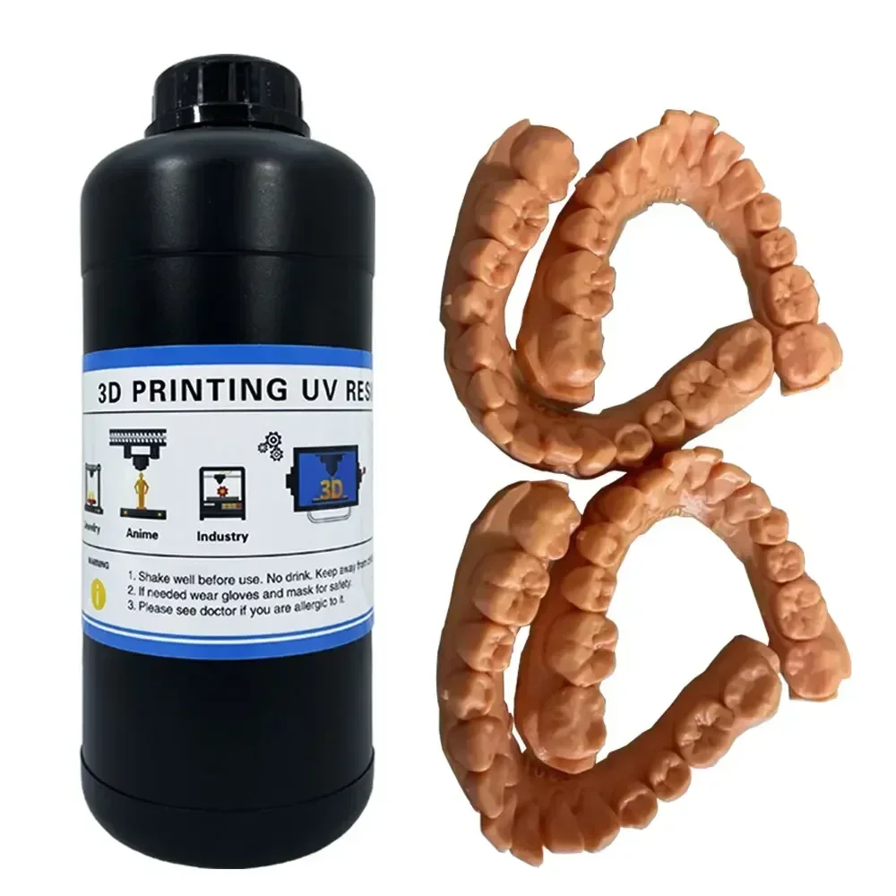 

DLP ЖК-принтер Стоматологические жидкие смолы 3D-стоматологические смолы 405 нм 385 нм Смола для 3D-принтера