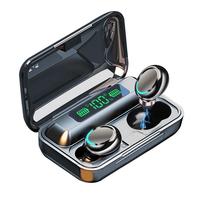 F9 True Wireless Bluetooth Earphones With Dual Ear Noise Reduction Low Latency In ear Sports Running Music Earbuds Headphones