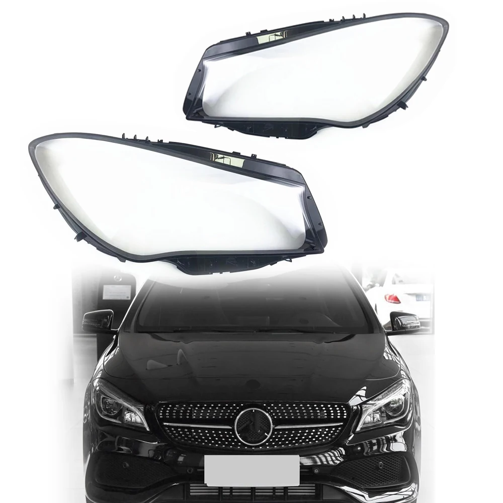 

X-T для Benz W117 CLA 2016 2017 2018 2019, автомобильные фары, крышка объектива, 1 шт.