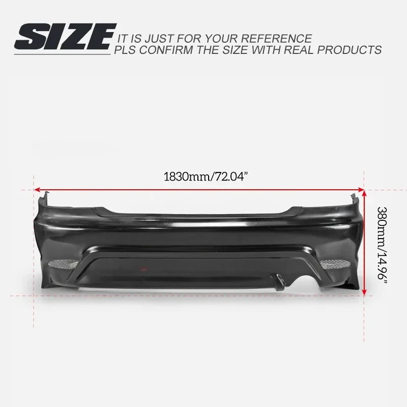 Passend für Lexus IS200 Altezza Ground Shark Modification XE10 Heckstoßstange Heckstoßstangenumrandung