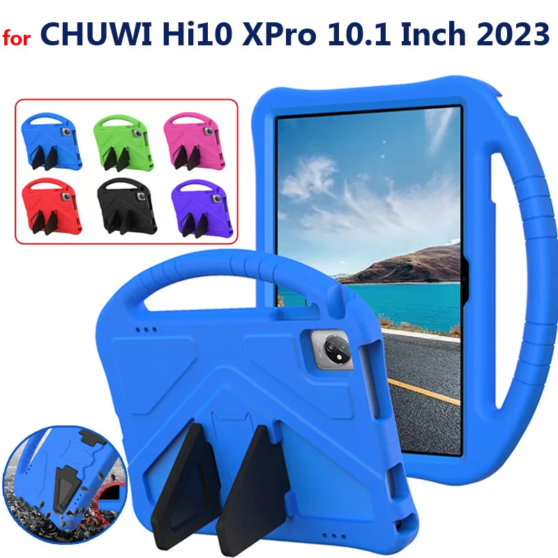 Для CHUWI Hi10 XPro Hi 10 X Pro 10,1 дюймов 2023, чехол для планшета EVA, портативный супер противоударный мягкий силиконовый защитный чехол