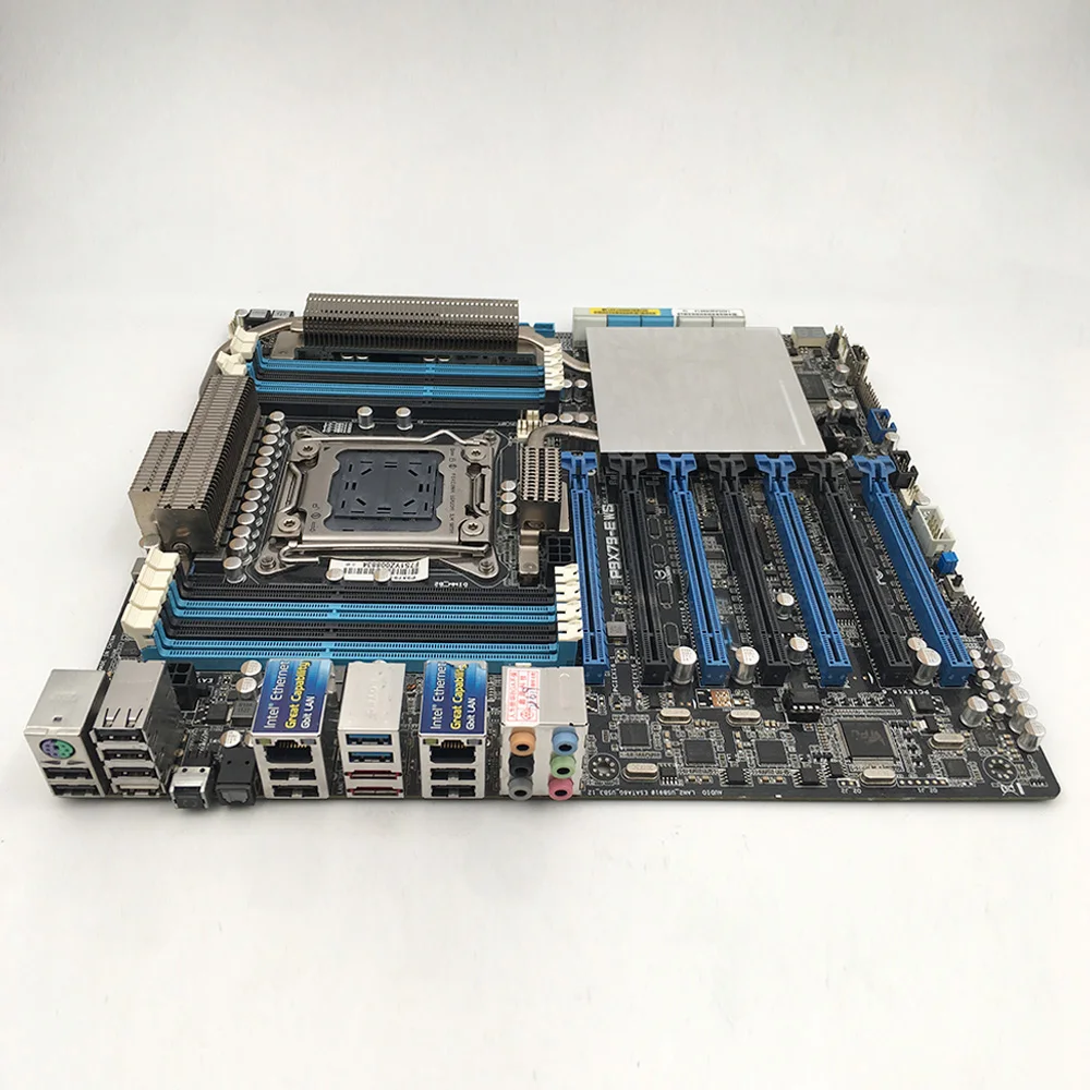 P9X79-E WS For ASUS Workstation Motherboard LGA2011 Support i7 3rd/4th Gen Processors E5-1600/2600 V1/V2DDR3