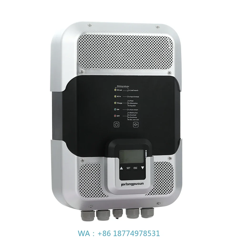 

3500va 4000va for PV Power System With Wifi Model1 Solar Inverter Hybrid 12V 24V 48V Photovoltaic Inverter 1500va 2000va