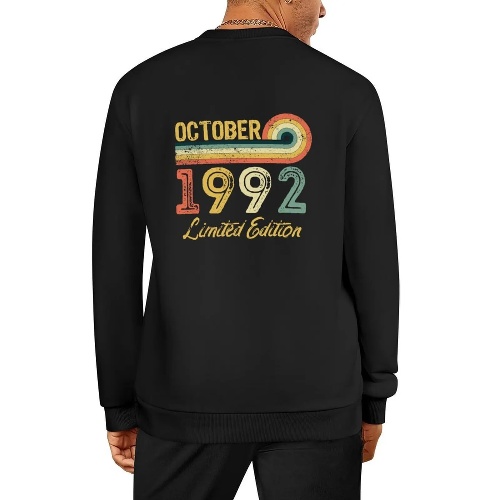 

Retro Vintage 29th Birthday - Born in October 1992 Pullover men's clothing men's clothes japanese style sweatshirts for men