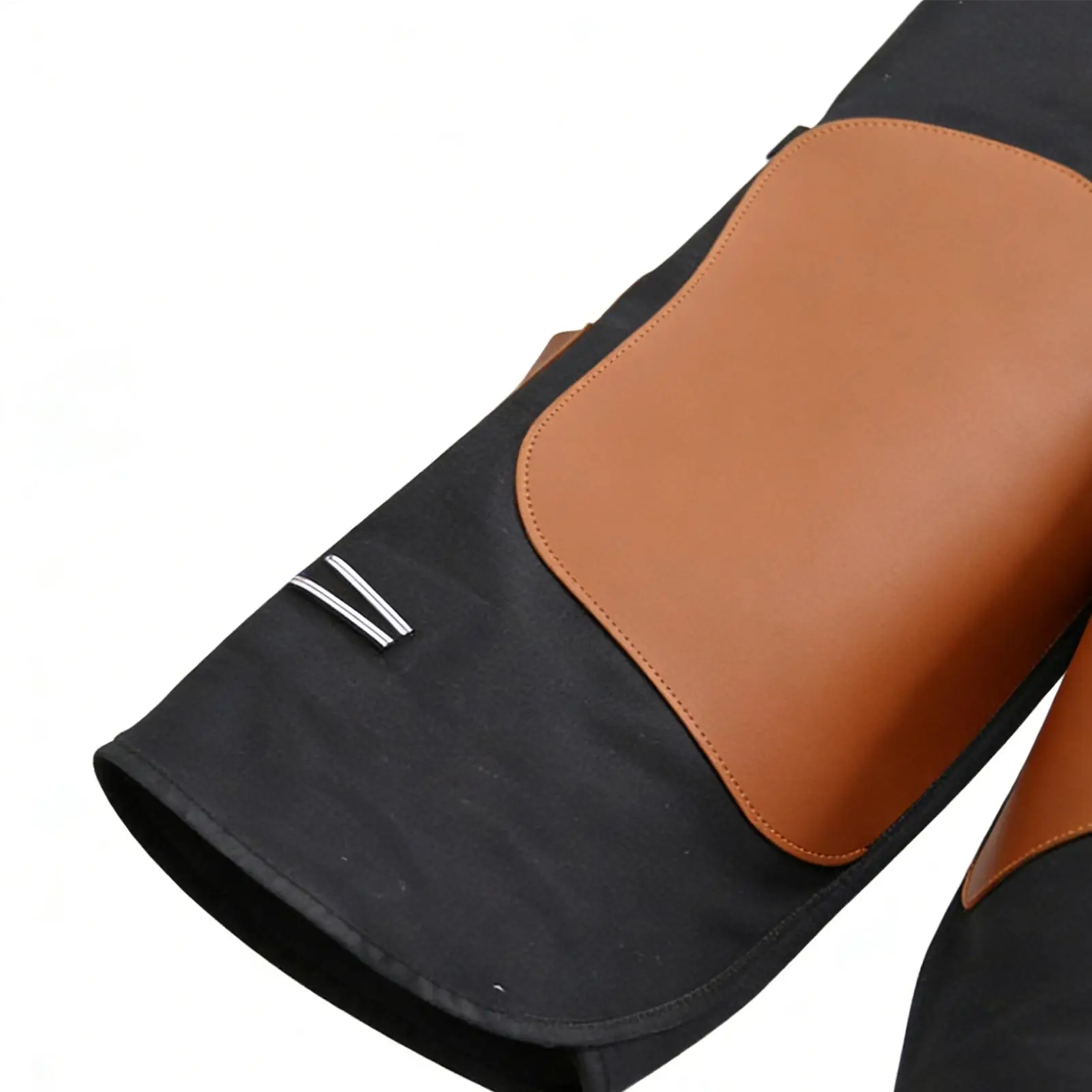 Delantal de Herrador con 2 Bolsillos para Herramientas, Delantal Ajustable para Herrador, Delantal de Protección y Limpieza de Caballos para Herrar