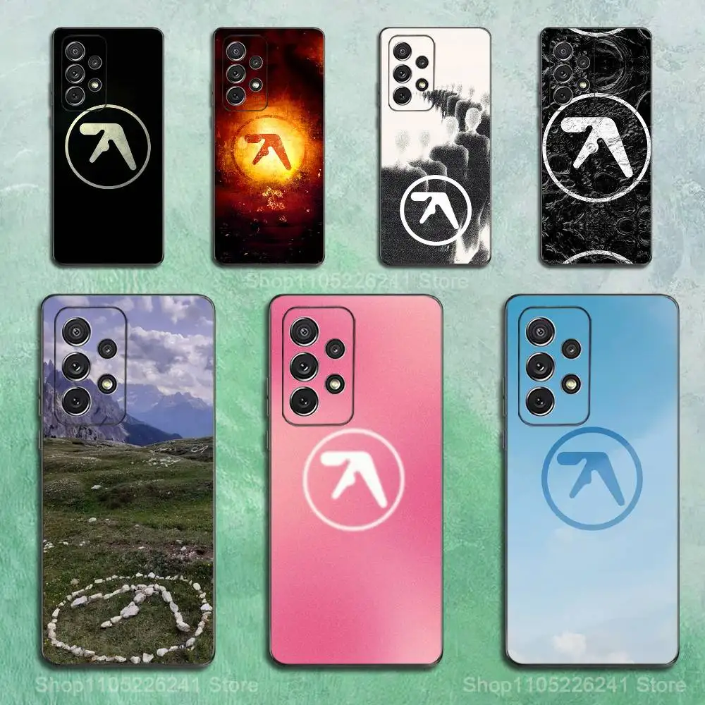 

Cool A-Aphex T-Twin Art Case For Samsung S23,S25,S20,S10,S9,S21,S24,S22,Ultra,FE,Plus,Lite,Soft Silicone Black