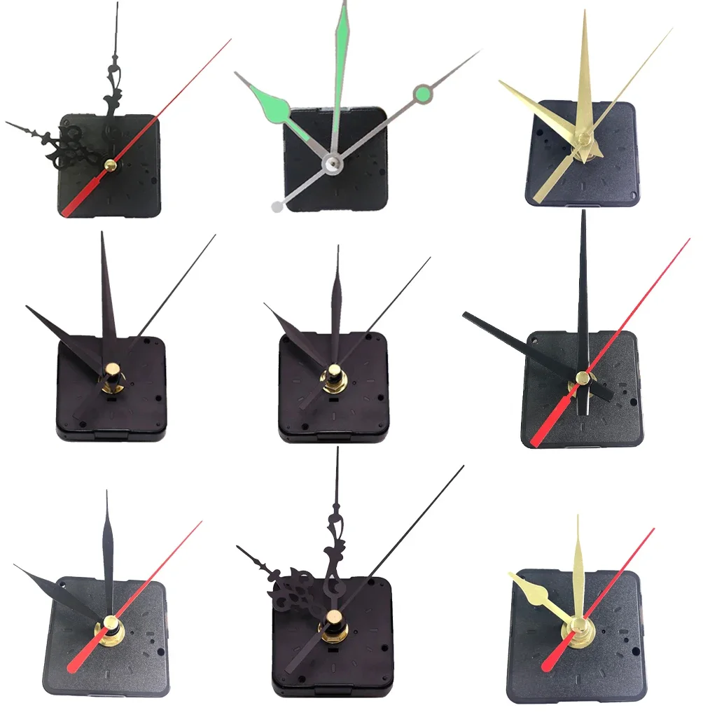 DIY Quartz Clock Movement Mechanism with Hands Needles for Wall Clock Repair Replacement Parts Kits Accessories